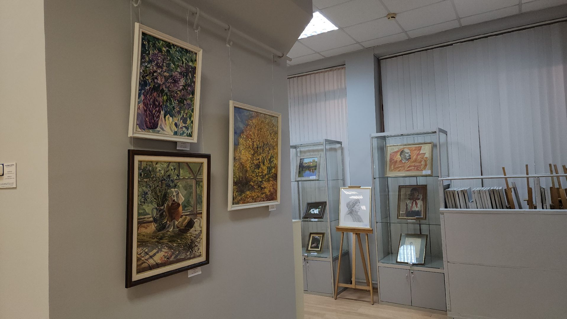 Галерея, художественная выставка, Юбилей, Лобня,