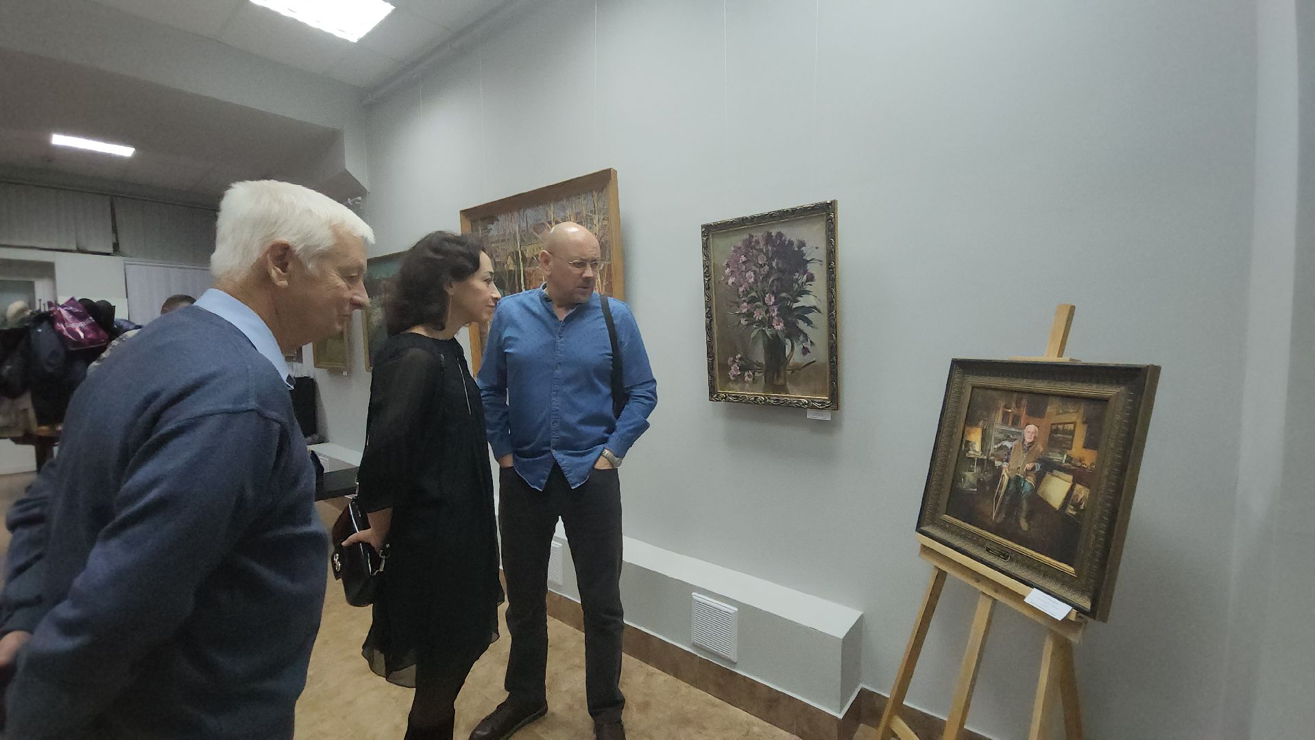 Галерея, художественная выставка, Юбилей, Лобня,