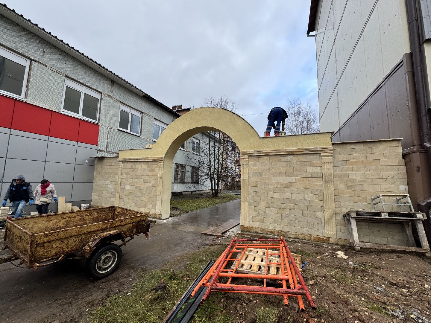 шаховская, благоустройство, ремонт, строительство, вертикалки,