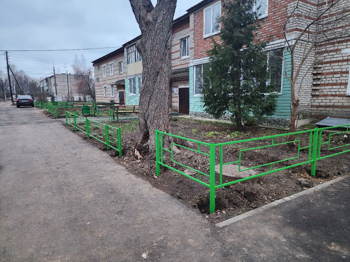 Зарайск, благоустройство, дворовая территория, вертикалка,