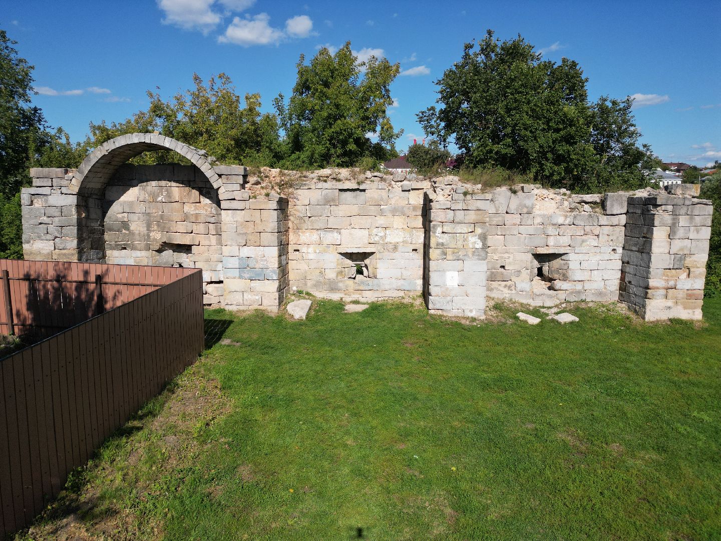 видео с коптера, серпухов, история,