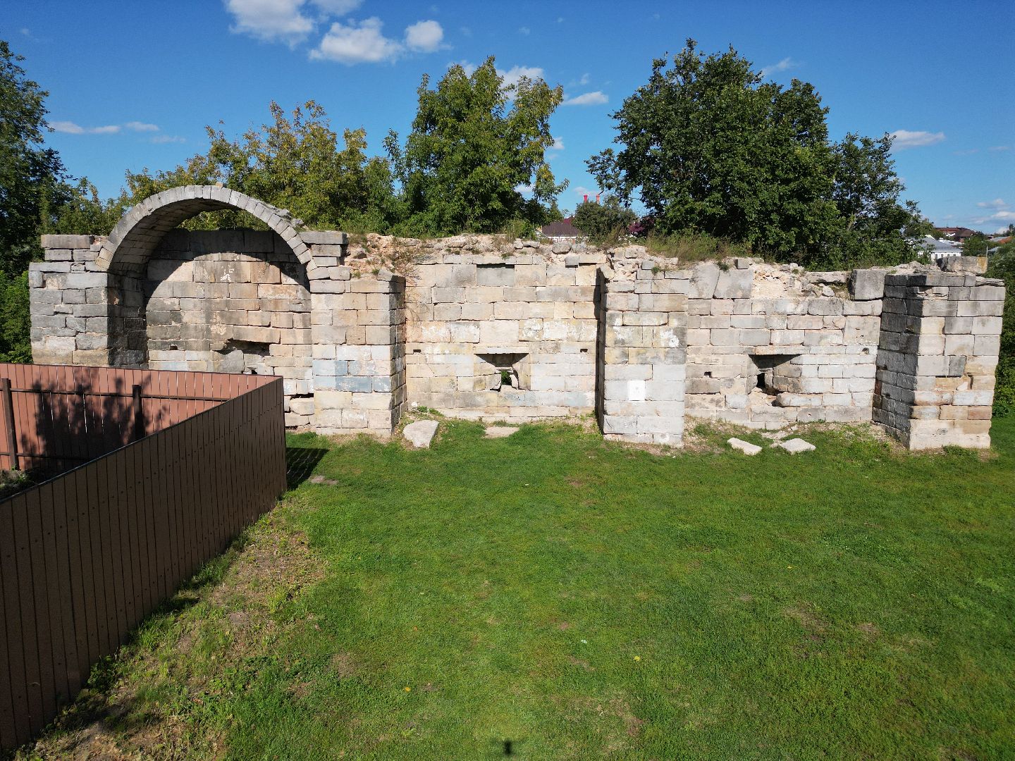 видео с коптера, серпухов, история,