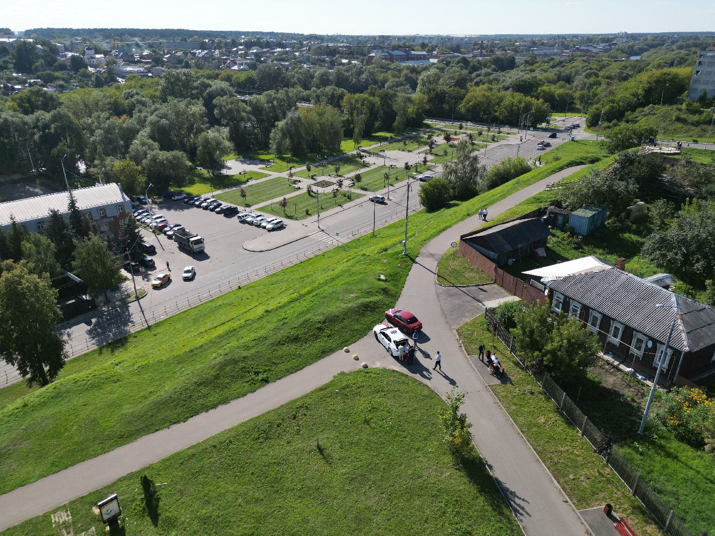 видео с коптера, серпухов, история,