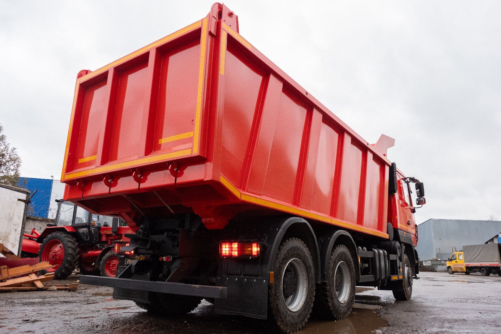 лыткарино, транспорт, самосвал,