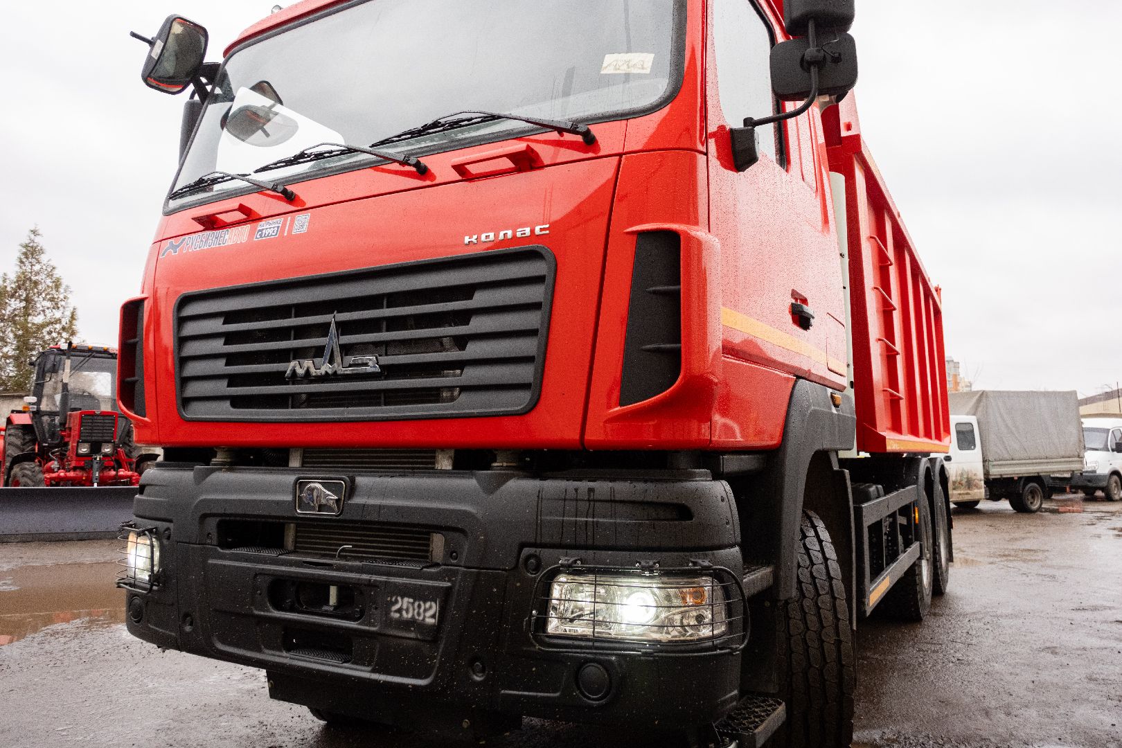 лыткарино, транспорт, самосвал,