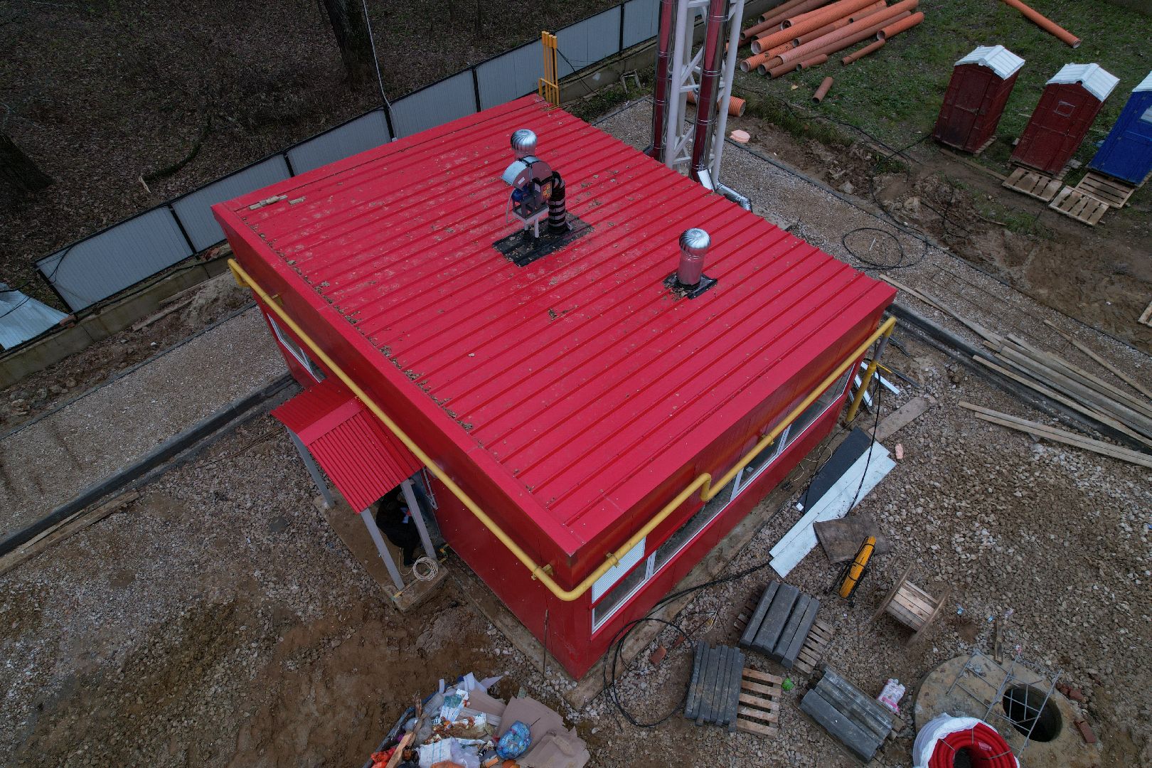 подольск, видео с коптера, климовск, школа, строительство, строительство школы,