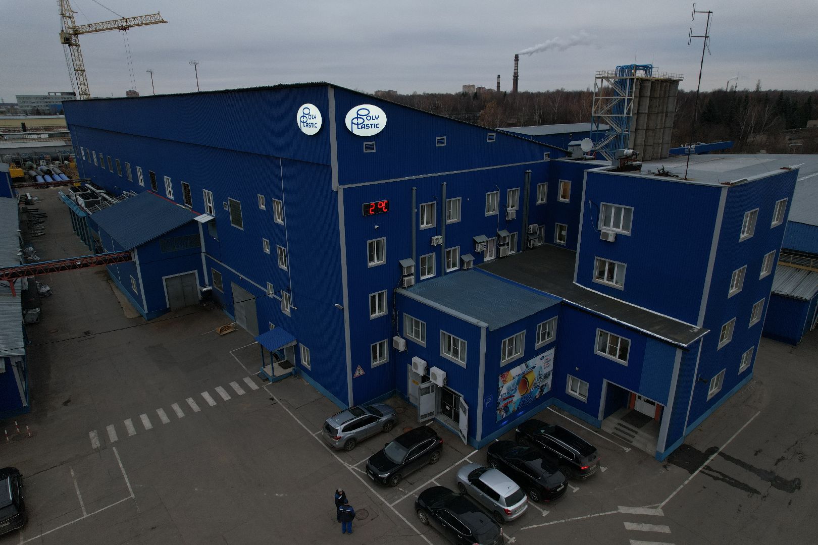 видео с коптера, подольск, климовск, завод,