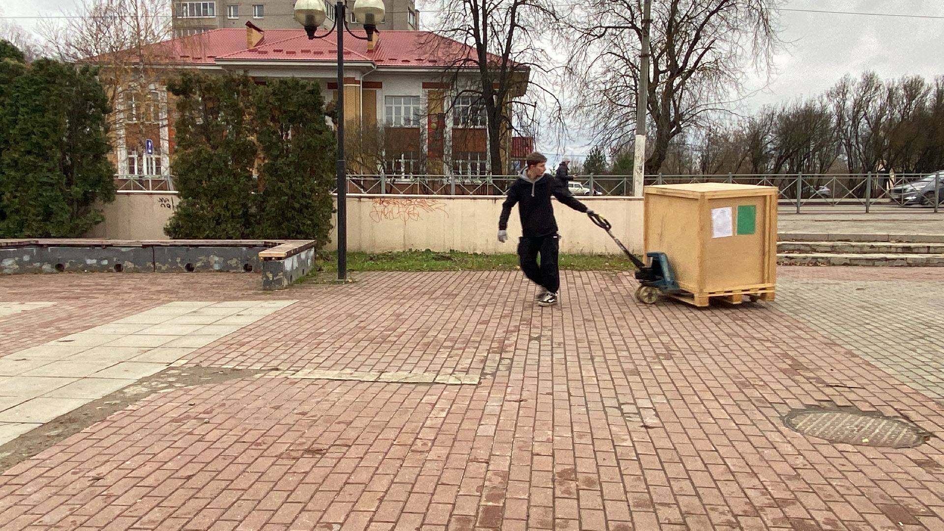 Каток, каток в центре города, Истра, вертикалки,