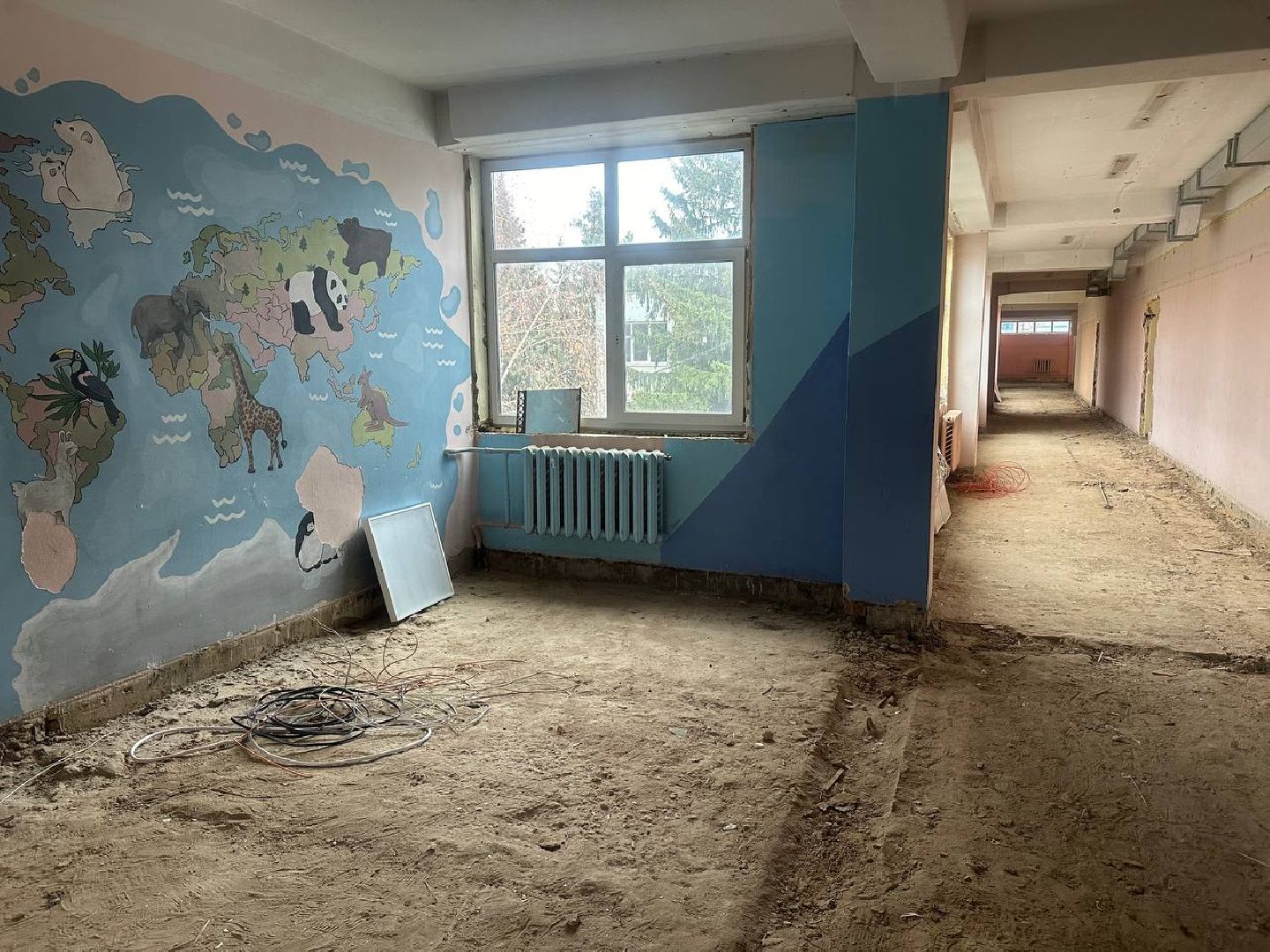 вертикали, кап ремонт, капитальный ремонт школы, вертикалки