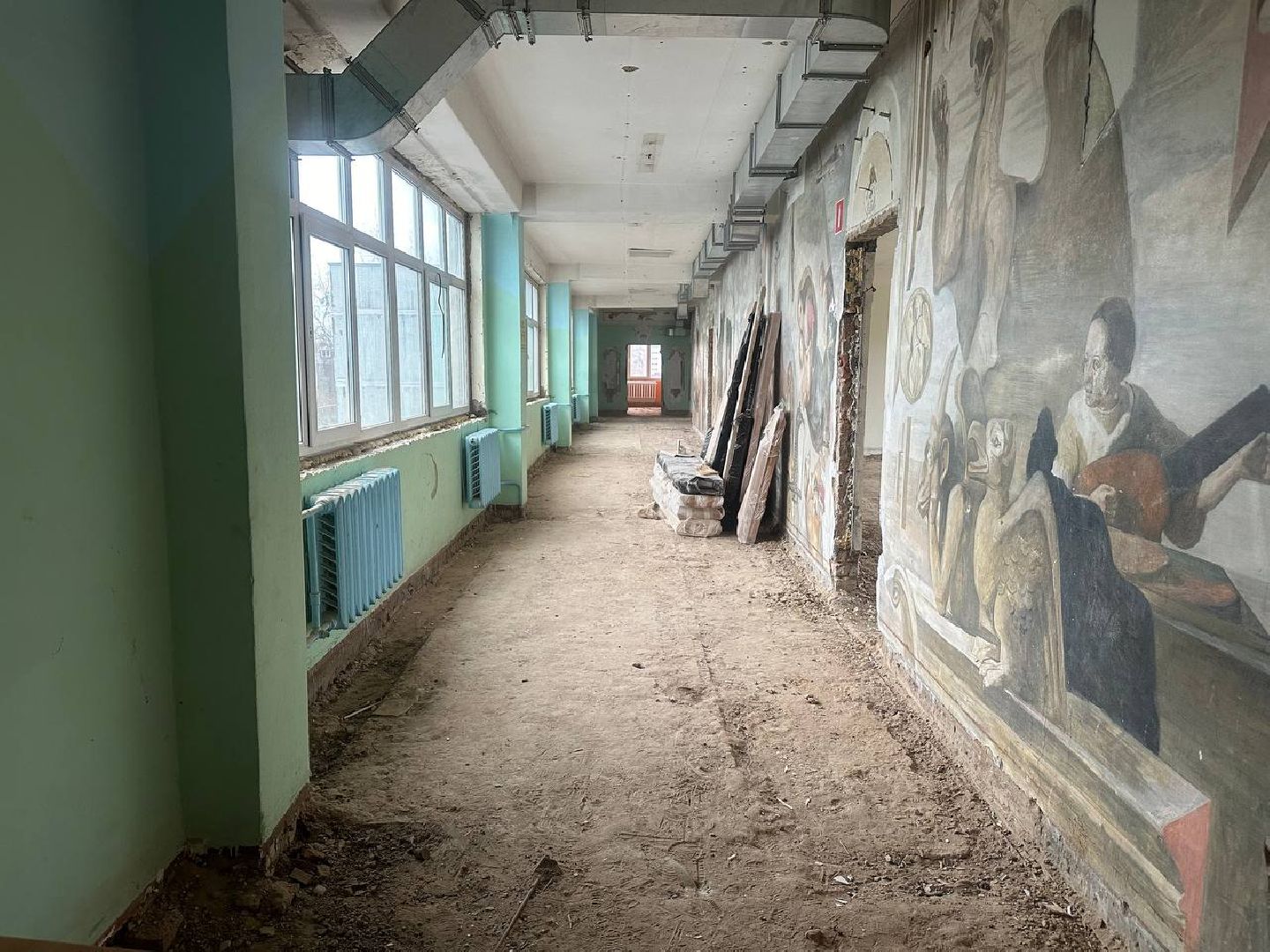 вертикали, кап ремонт, капитальный ремонт школы, вертикалки