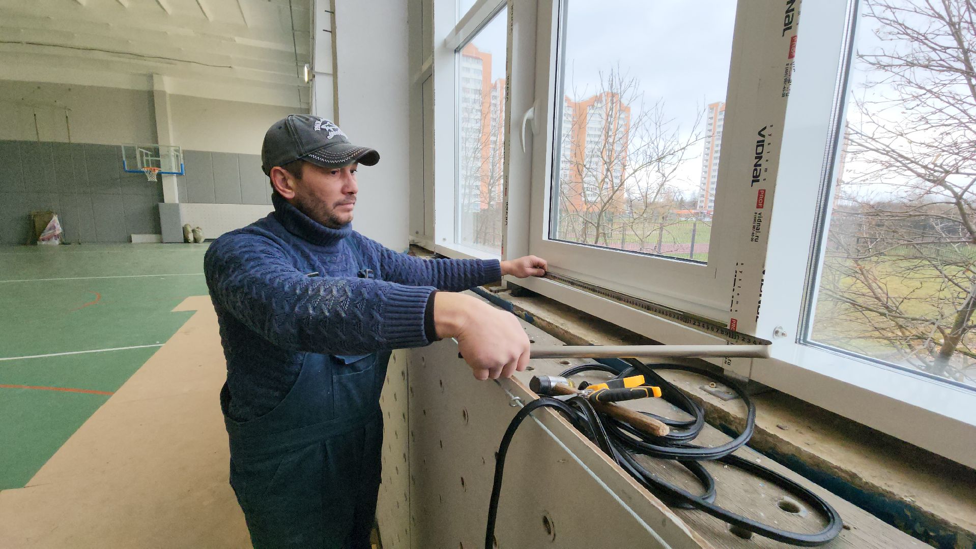 серпухов, школа 19, спортзал, новые окна, ремонт школы, вертикалки,