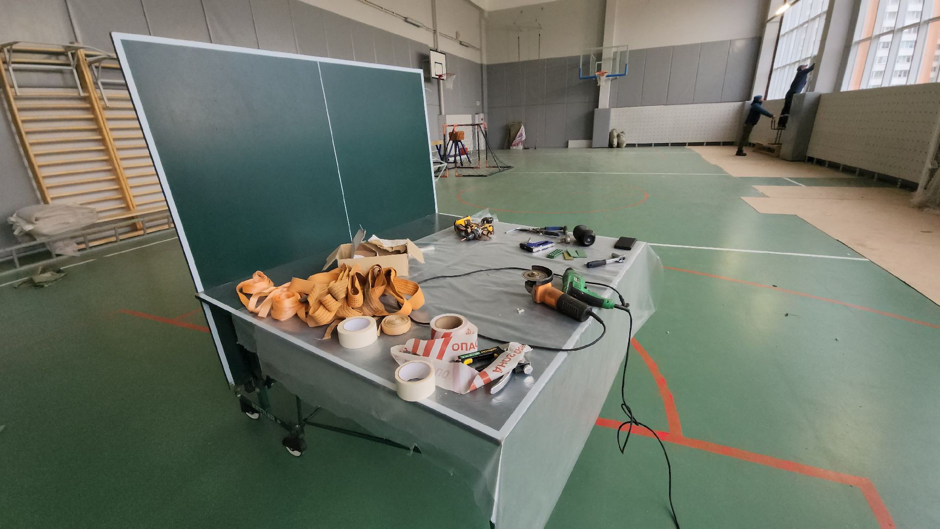 серпухов, школа 19, спортзал, новые окна, ремонт школы, вертикалки,