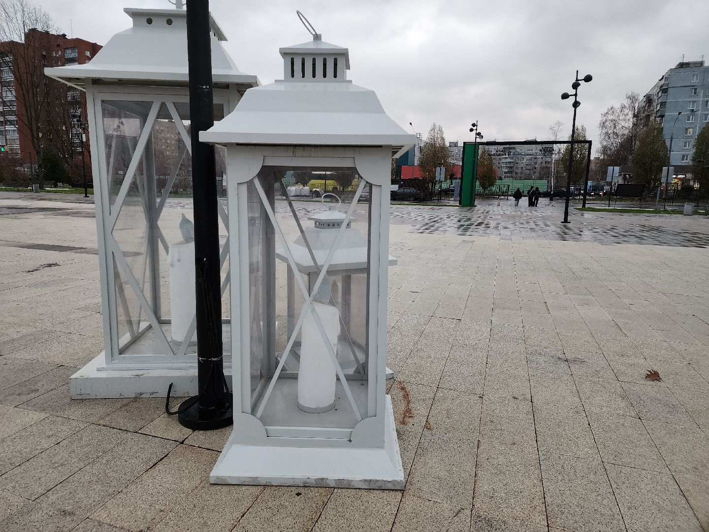 вертикалки, новый год, украшение города, орехово-зуево,