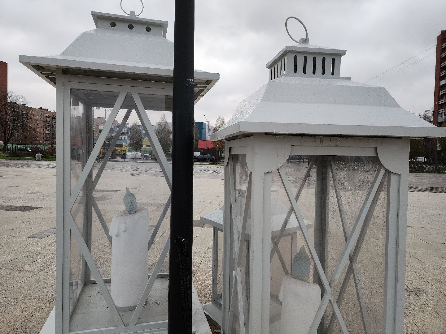 вертикалки, новый год, украшение города, орехово-зуево,