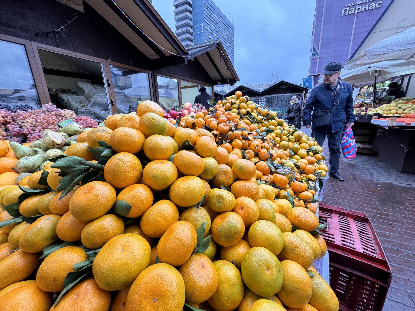 Одинцовское подворье, Проверка мандаринов, Новый год, Ветконтроль,