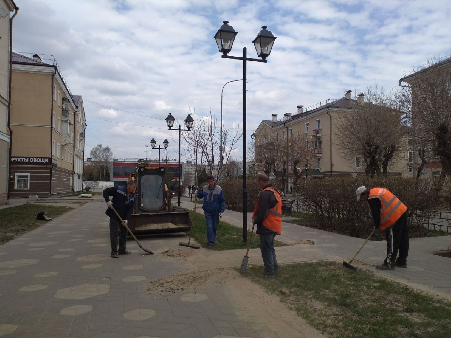 благоустройство, уборка, Лосино-Петровский