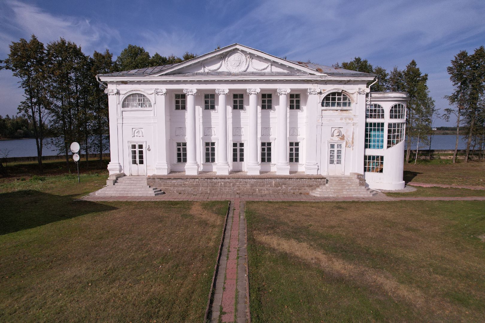 видео с коптера, руза, города, культура,