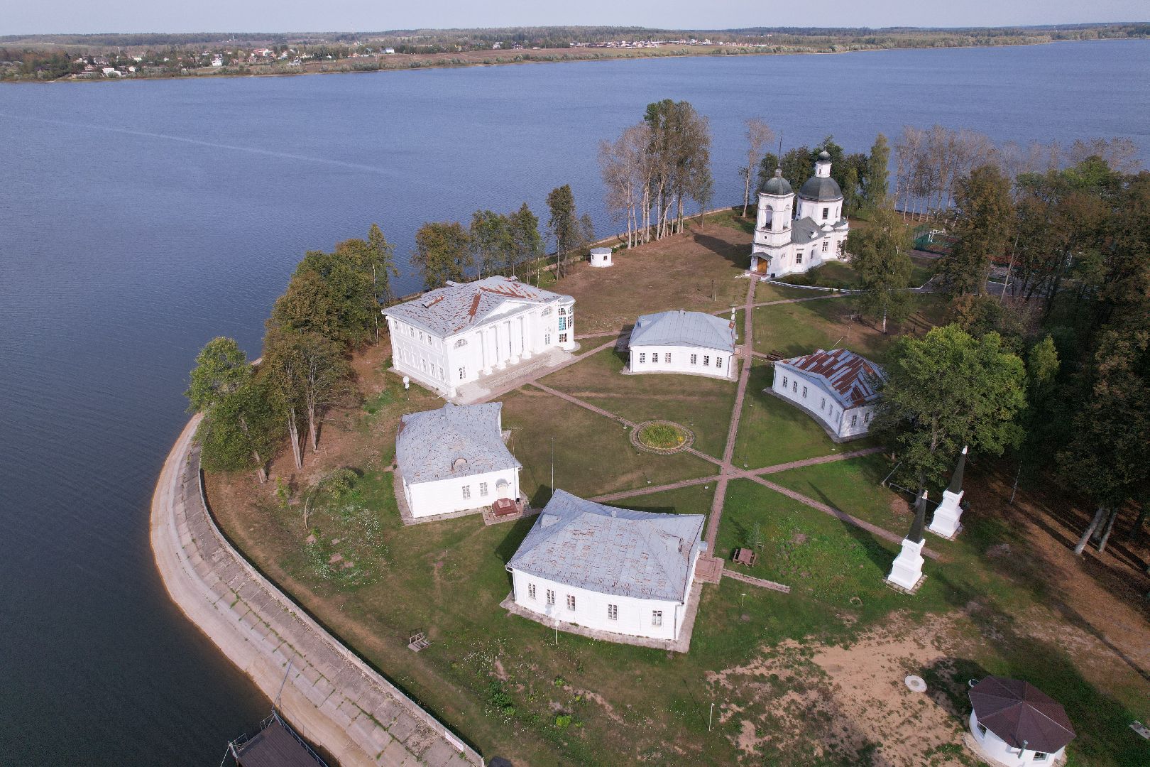видео с коптера, руза, города, культура,