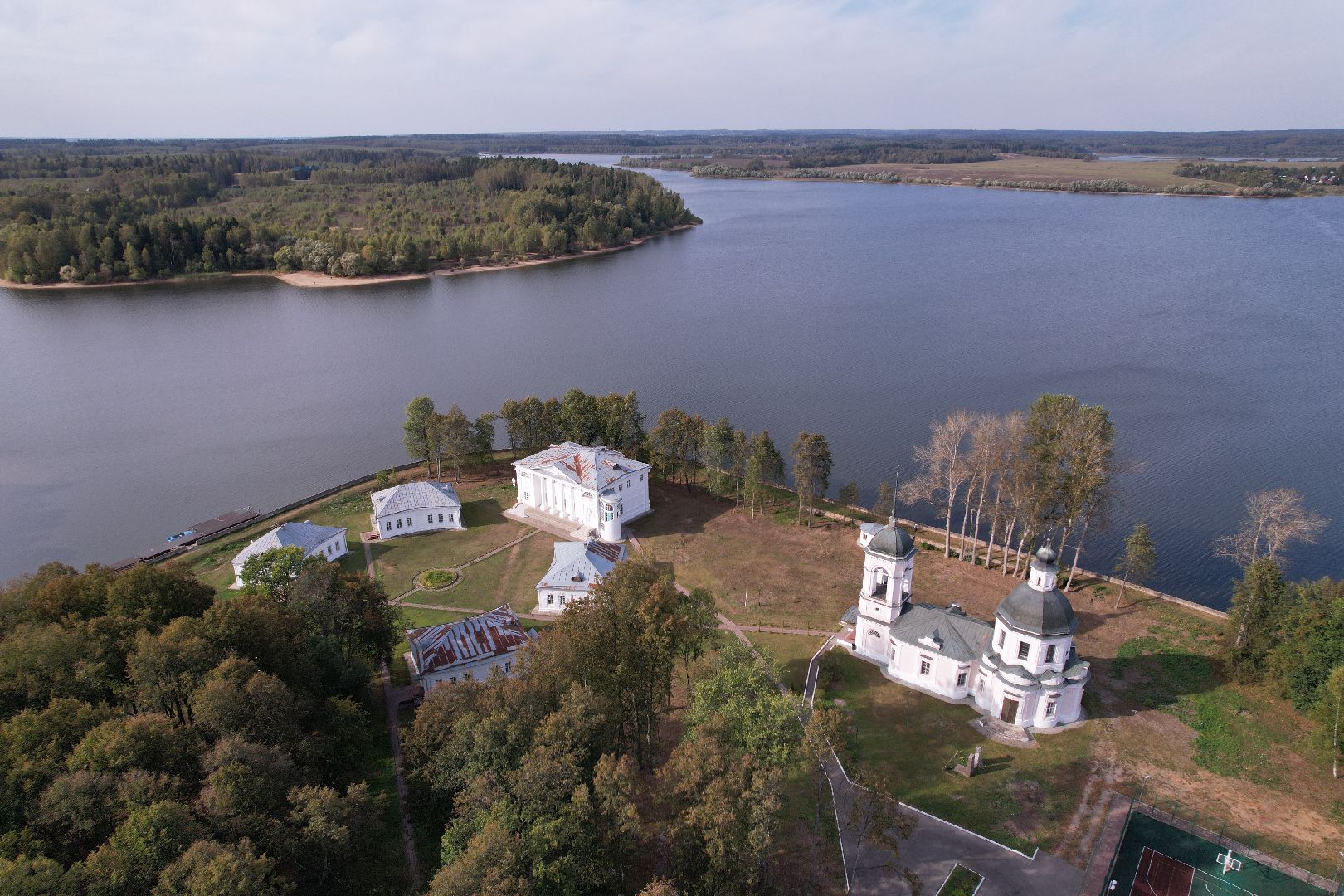 видео с коптера, руза, города, культура,