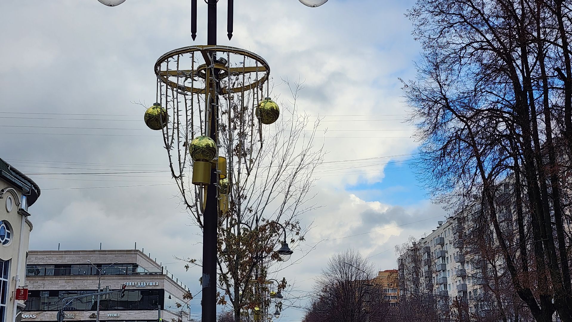 новогодние украшения, Новый год, Фонтанная площадь, Ногинск, Богородский городской округ, вертикалки