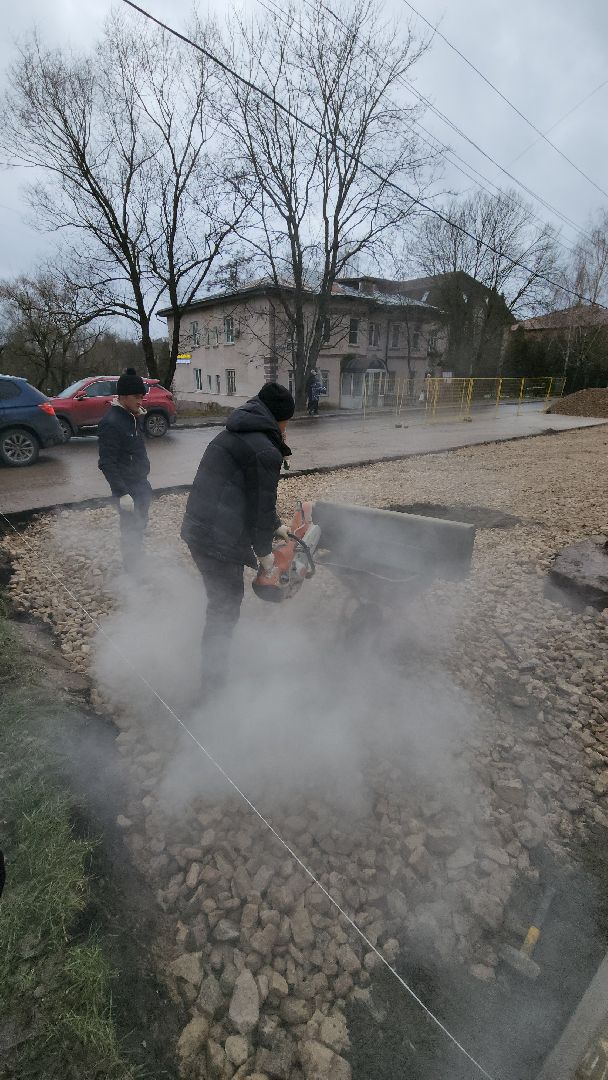 Парковка, строительство парковки, Руза, рузский городской округ, московская область, подмосковье, благоустройство, вертикалки,