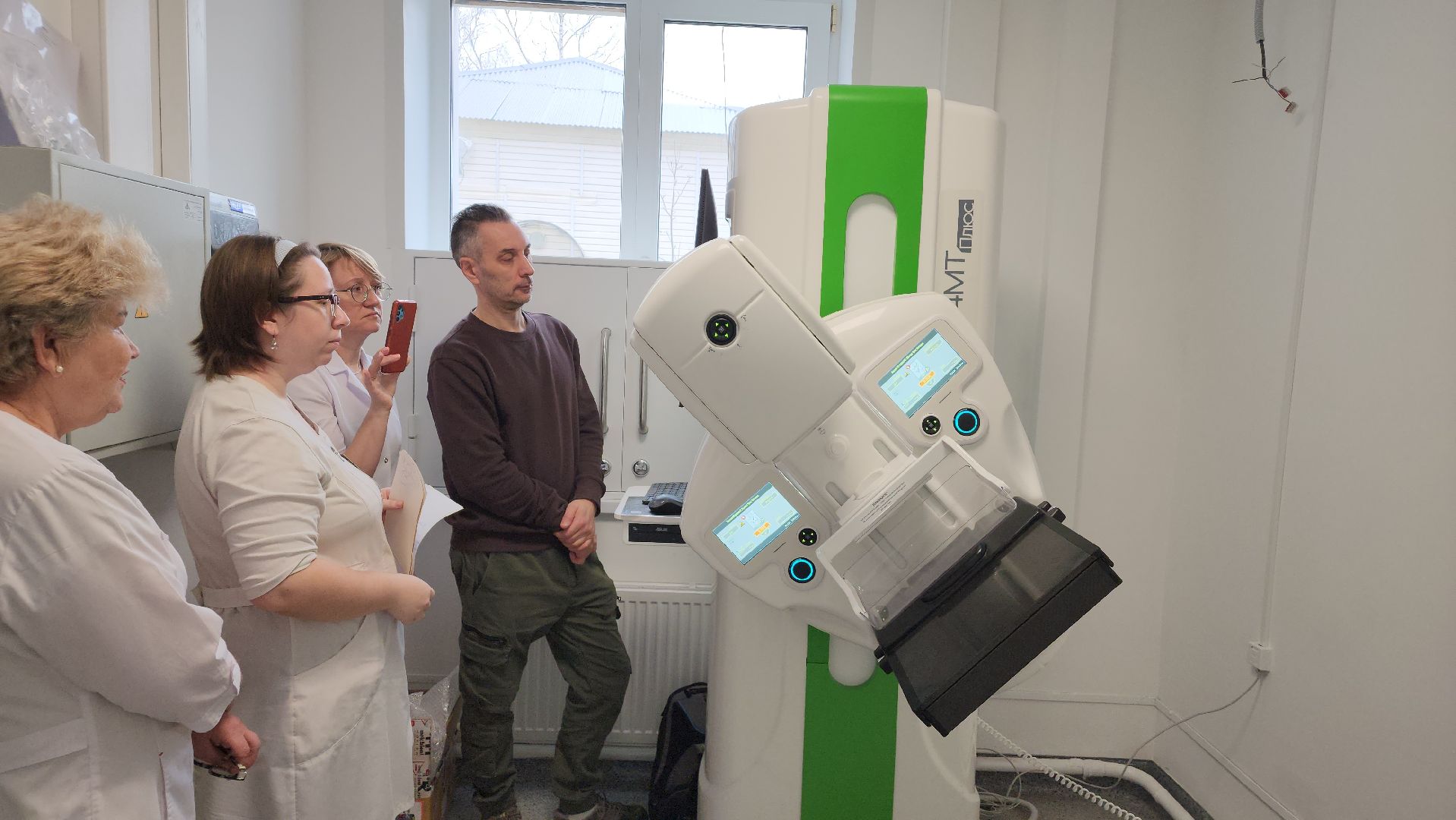 медицина, медицинское оборудование, маммография, Лосино-Петровский, поликлиника, здравоохранение Подмосковья,