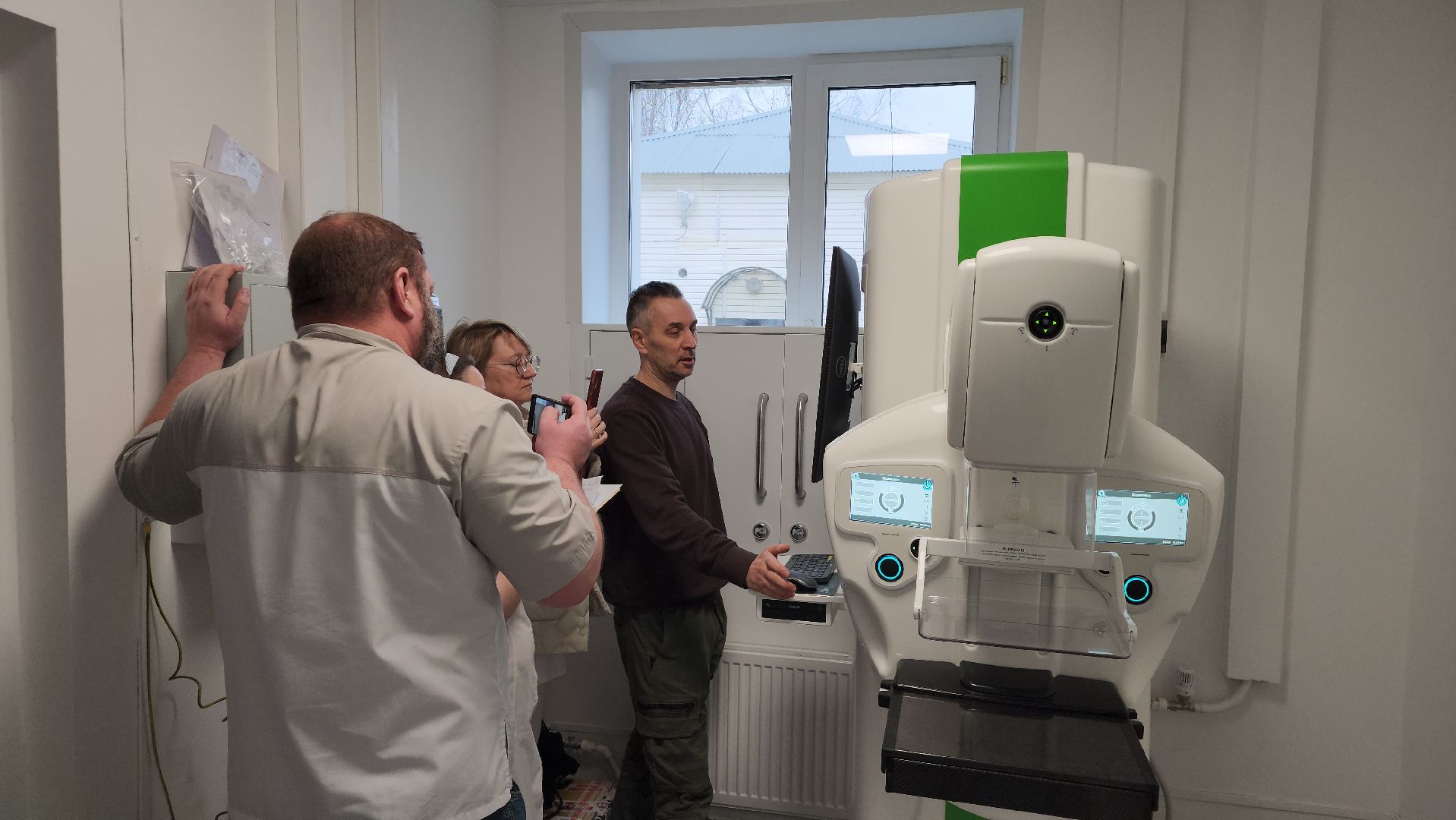 медицина, медицинское оборудование, маммография, Лосино-Петровский, поликлиника, здравоохранение Подмосковья,