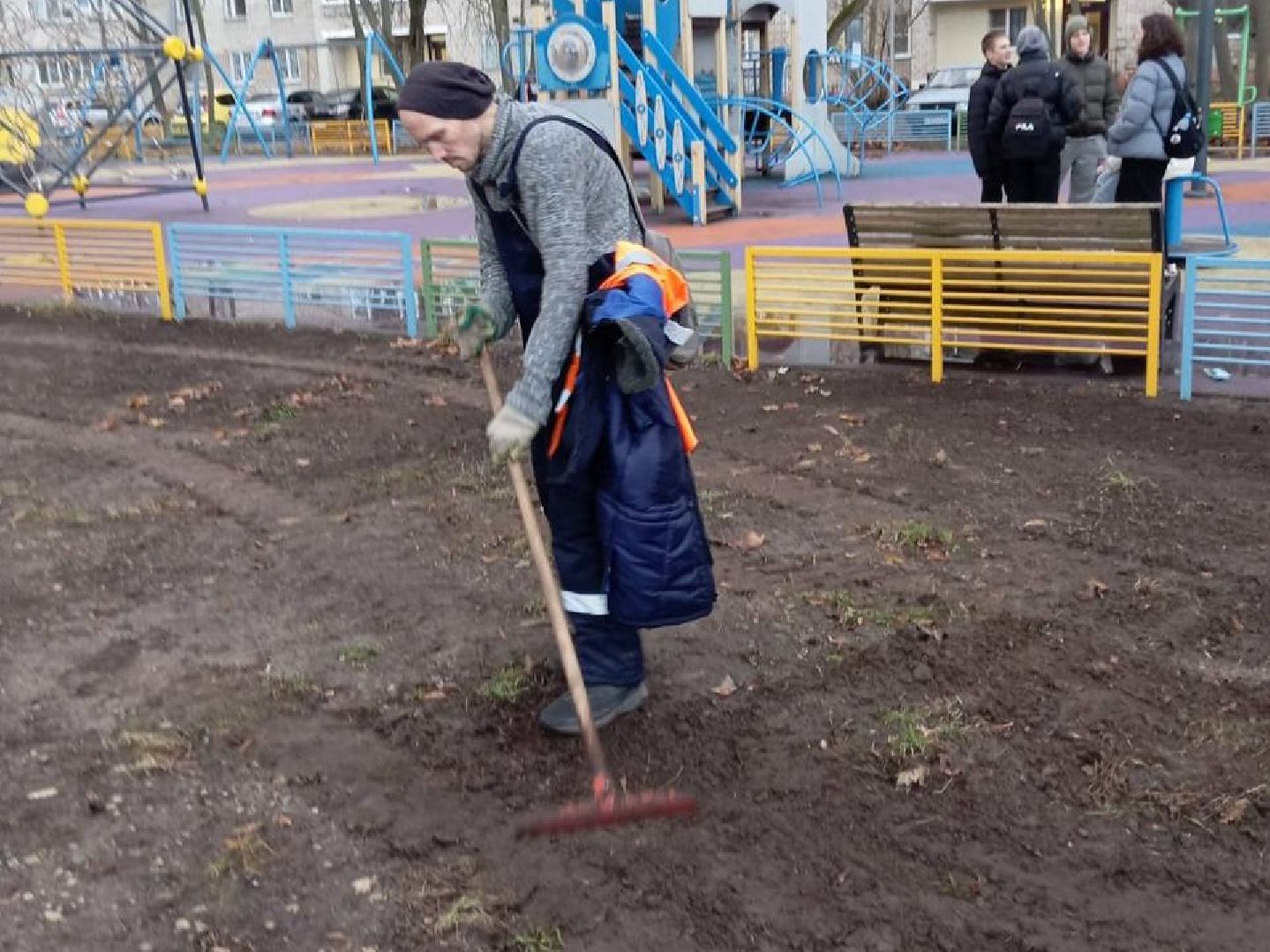 Черноголовка, Жкх, Уборка листвы, вертикалки