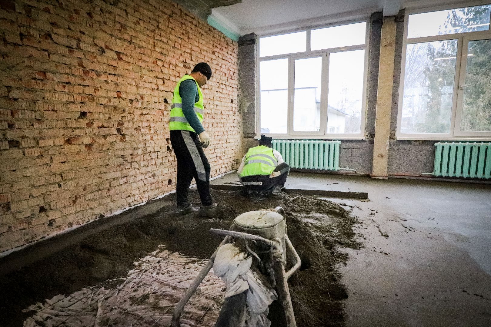 Клин, образование, строительство, капитальный ремонт школ, вертикалки,