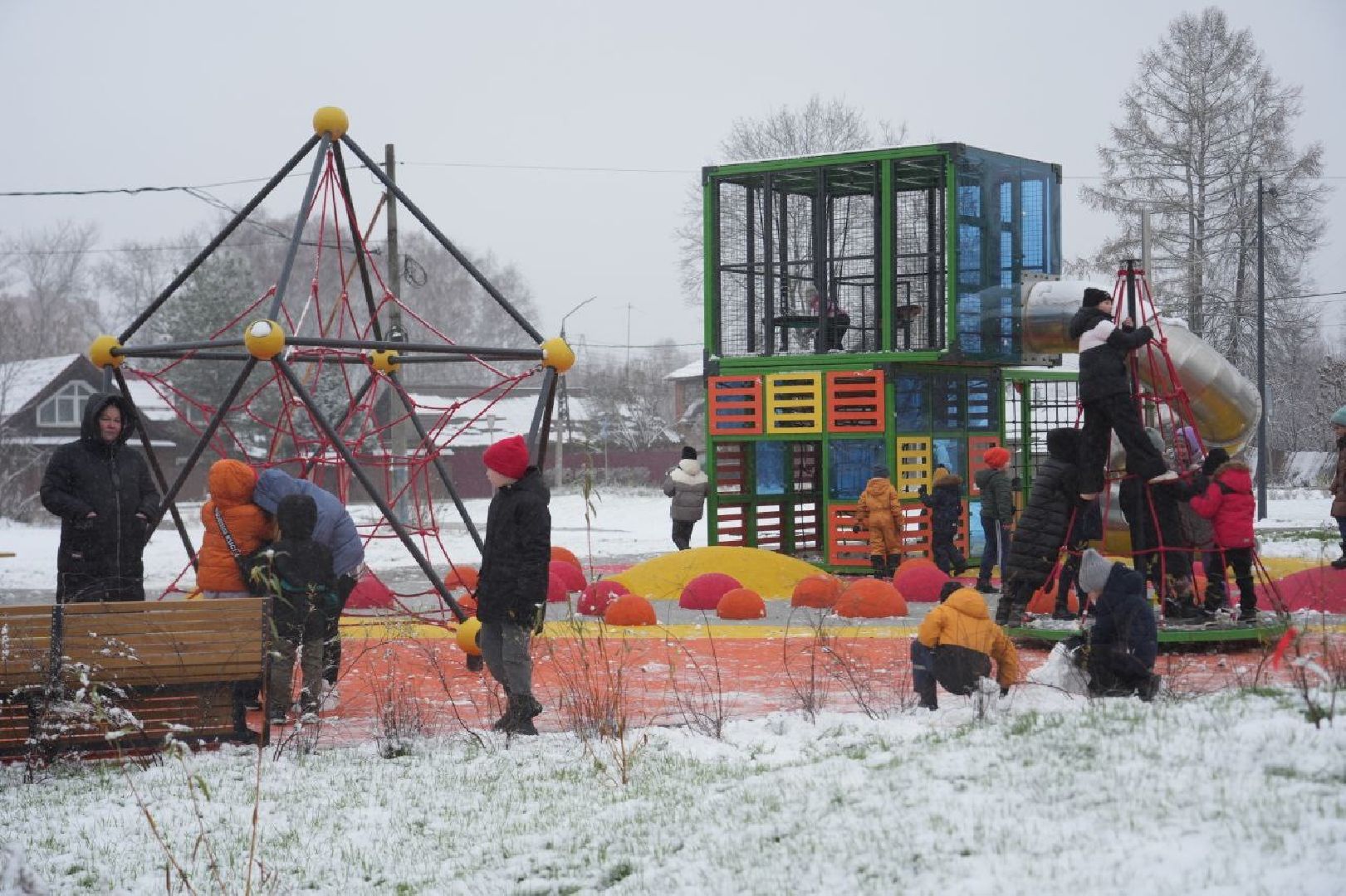 Благоустройство, Сквер, Сергиев Посад, Сергиево-Посадский городской округ, вертикалки,