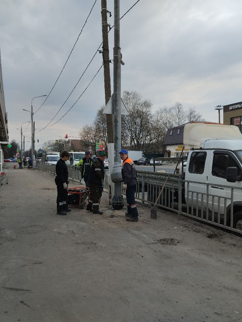 Системы освещения, Ногинск, Богородский городской округ, наружное освещение, опоры освещения