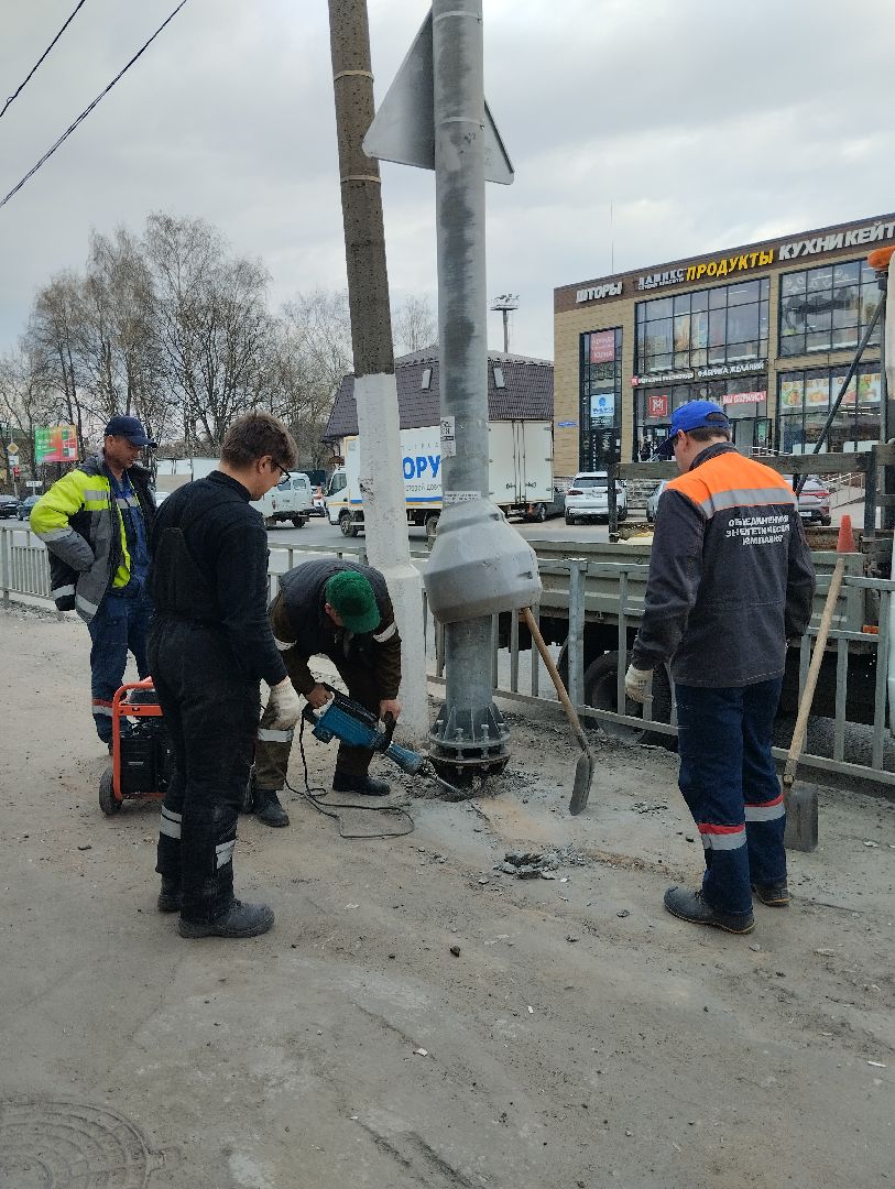 Системы освещения, Ногинск, Богородский городской округ, наружное освещение, опоры освещения
