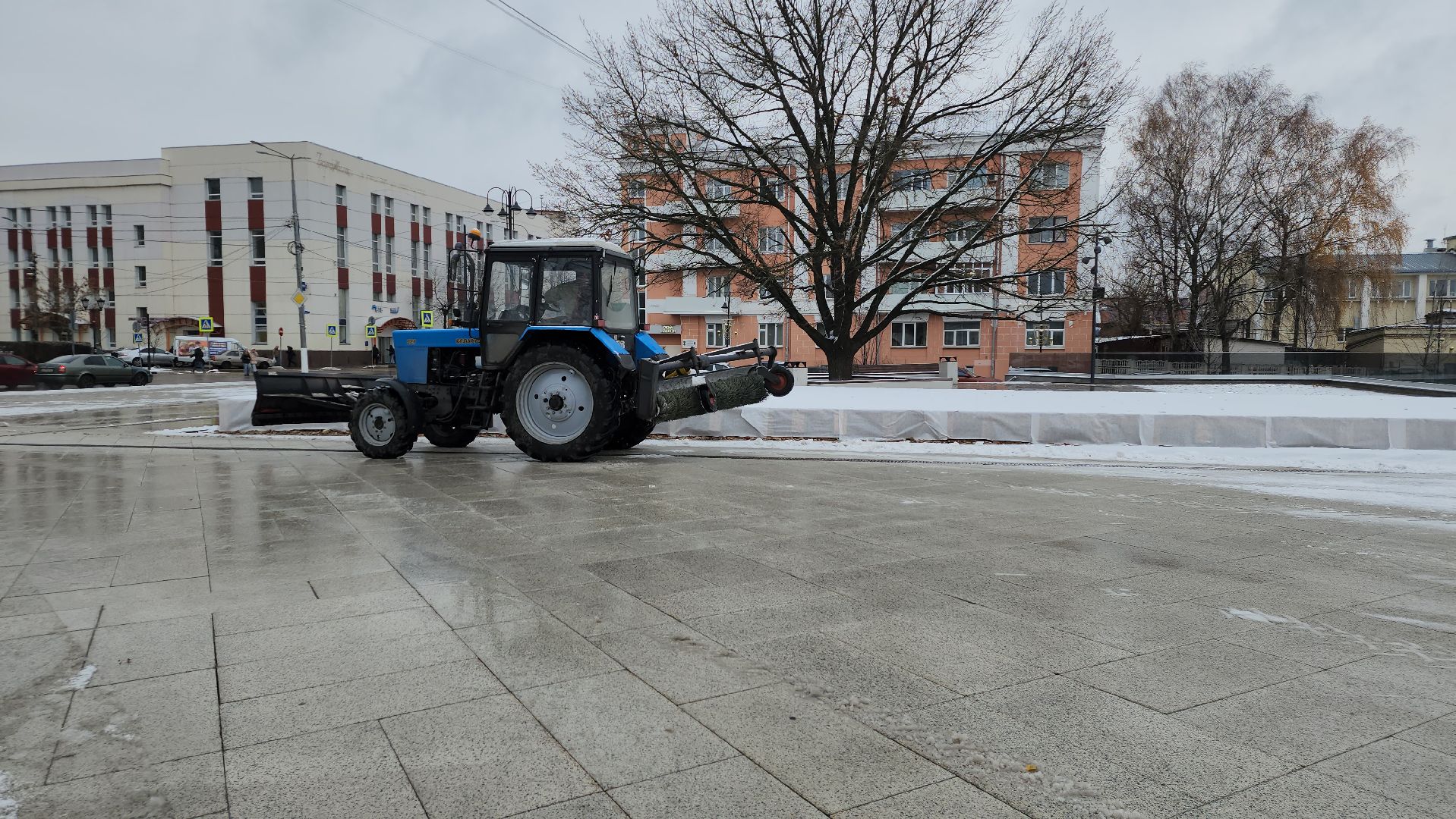 уборка снега, циклон, коммунальные службы, Ногинск, Богородский городской округ,