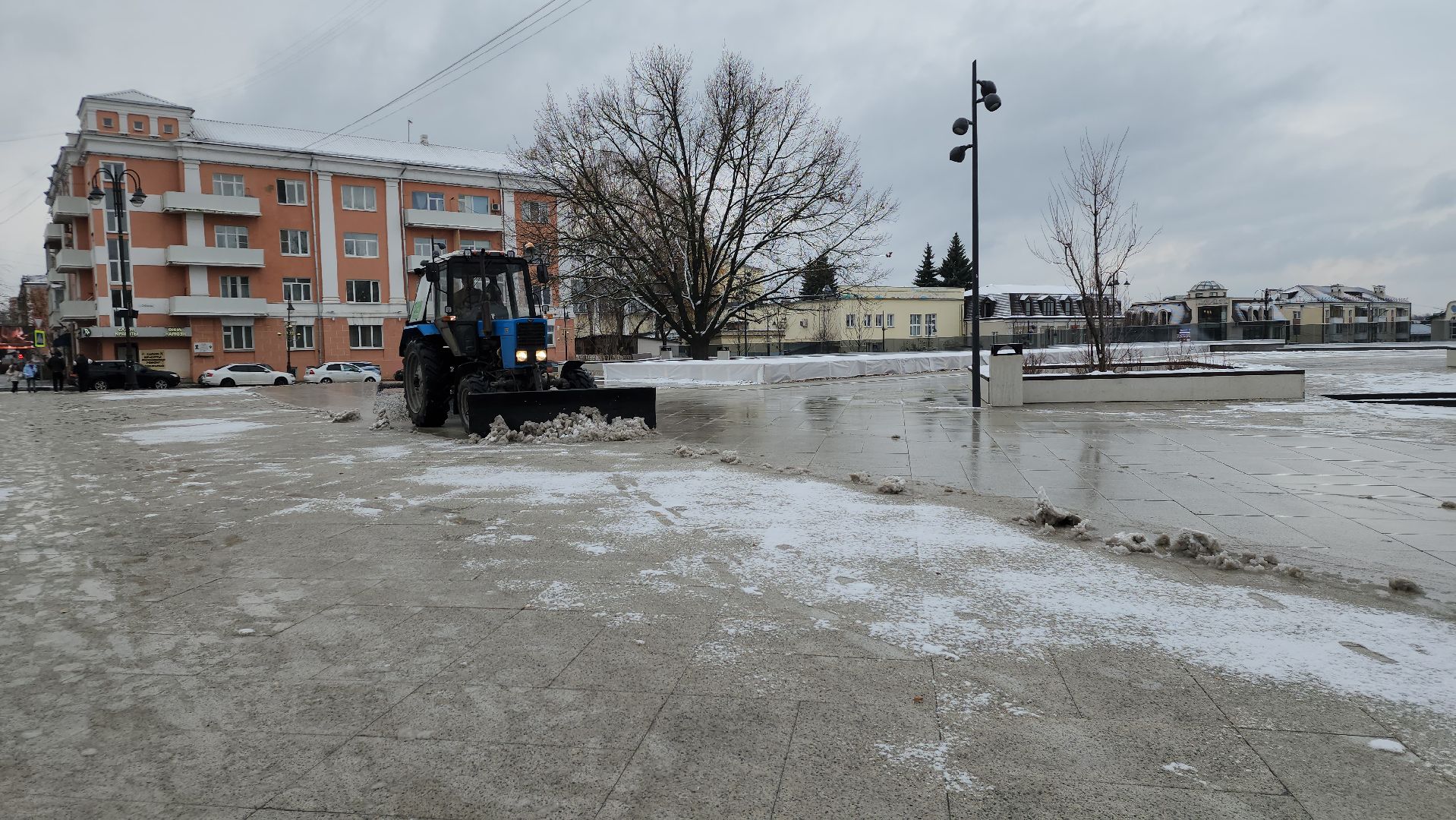 уборка снега, циклон, коммунальные службы, Ногинск, Богородский городской округ,