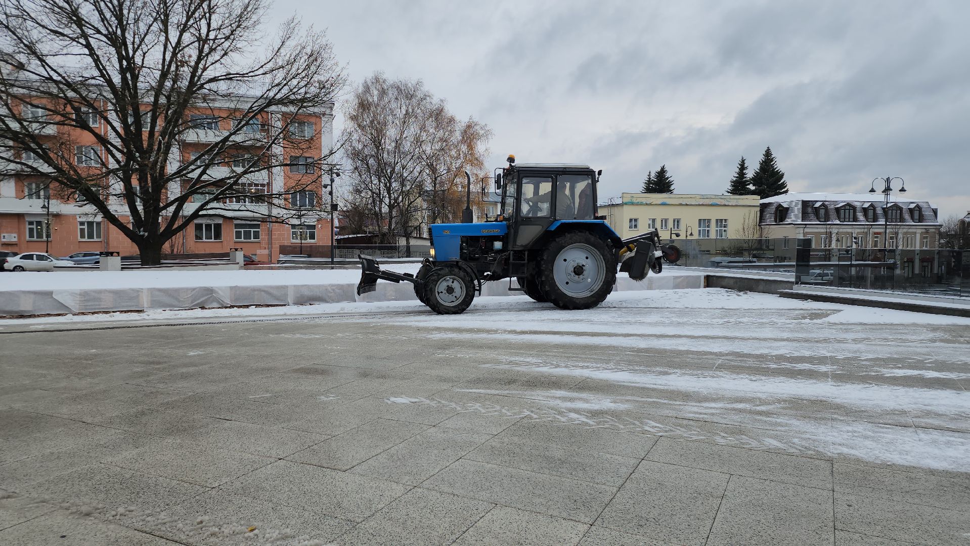 уборка снега, циклон, коммунальные службы, Ногинск, Богородский городской округ,