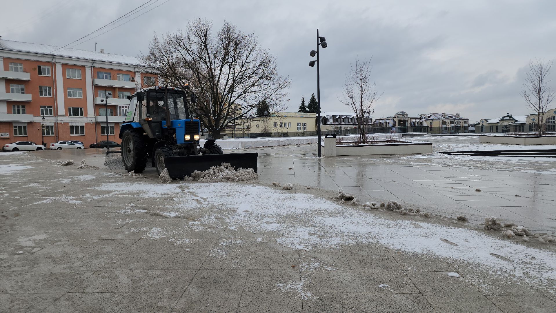 уборка снега, циклон, коммунальные службы, Ногинск, Богородский городской округ,