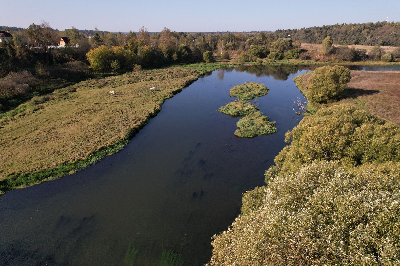 видео с коптера, санаторий, руза,