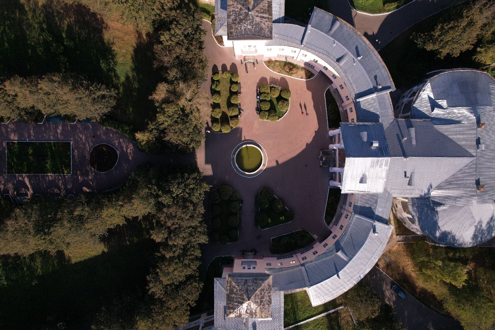 видео с коптера, санаторий, руза,