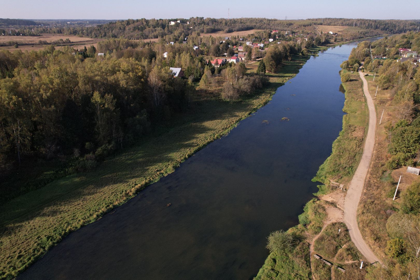 видео с коптера, санаторий, руза,