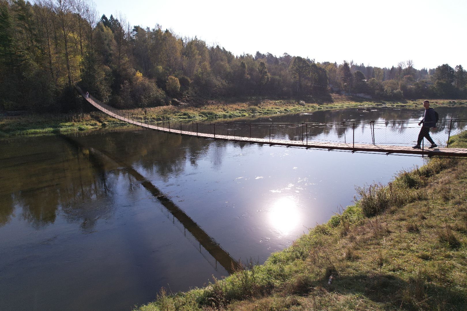 видео с коптера, санаторий, руза,