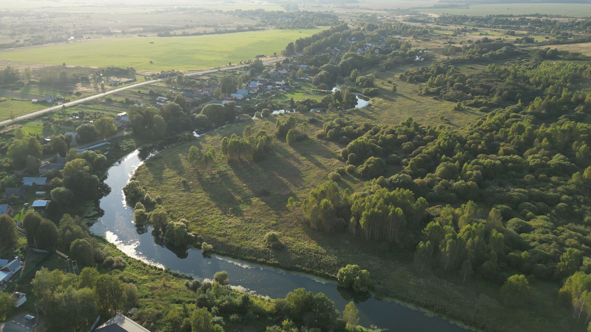 видео с коптера, музей, ярополец, культура,