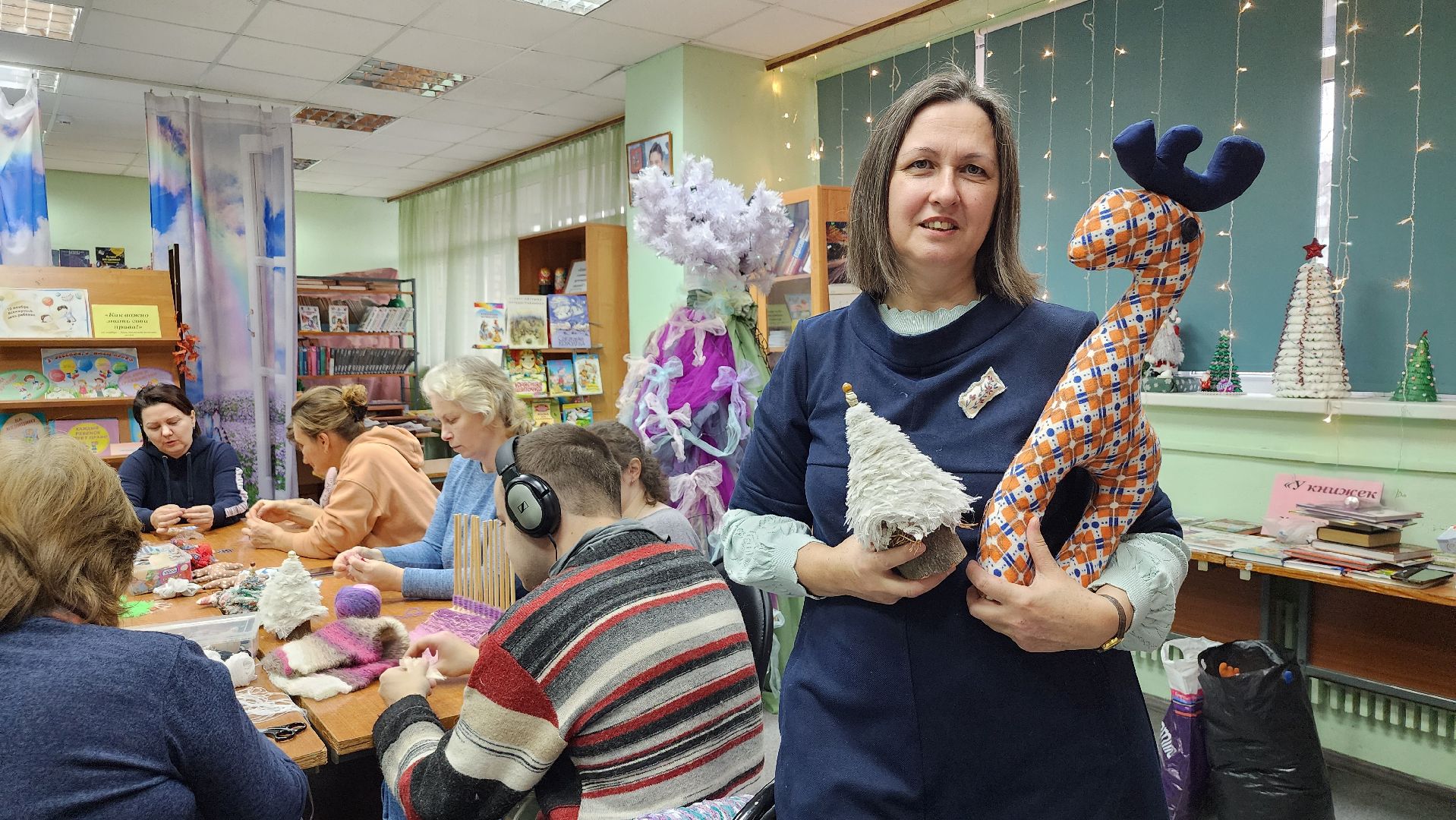 инклюзивная мастерская, Новый год, благотворительный фонд, Ногинск, Богородский городской округ,