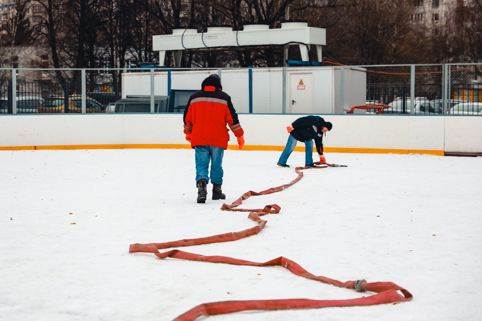 спорт, каток, массовое катание, зима, снег, вертикалки,