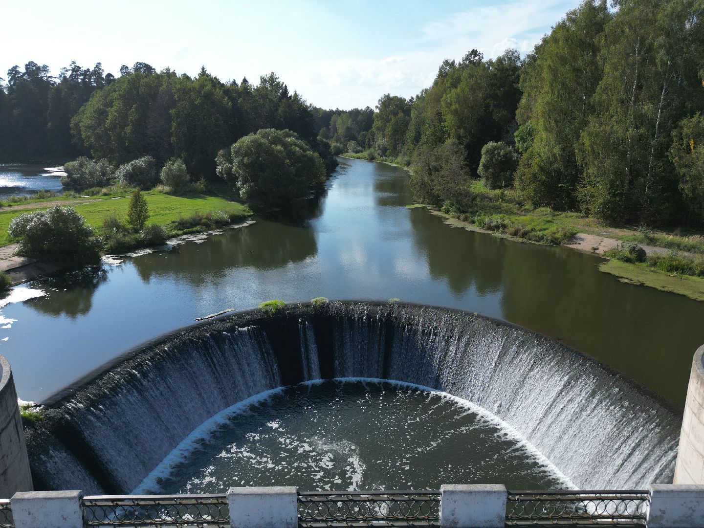 видео с коптера, история, гэс, волоколамск, ярополец,