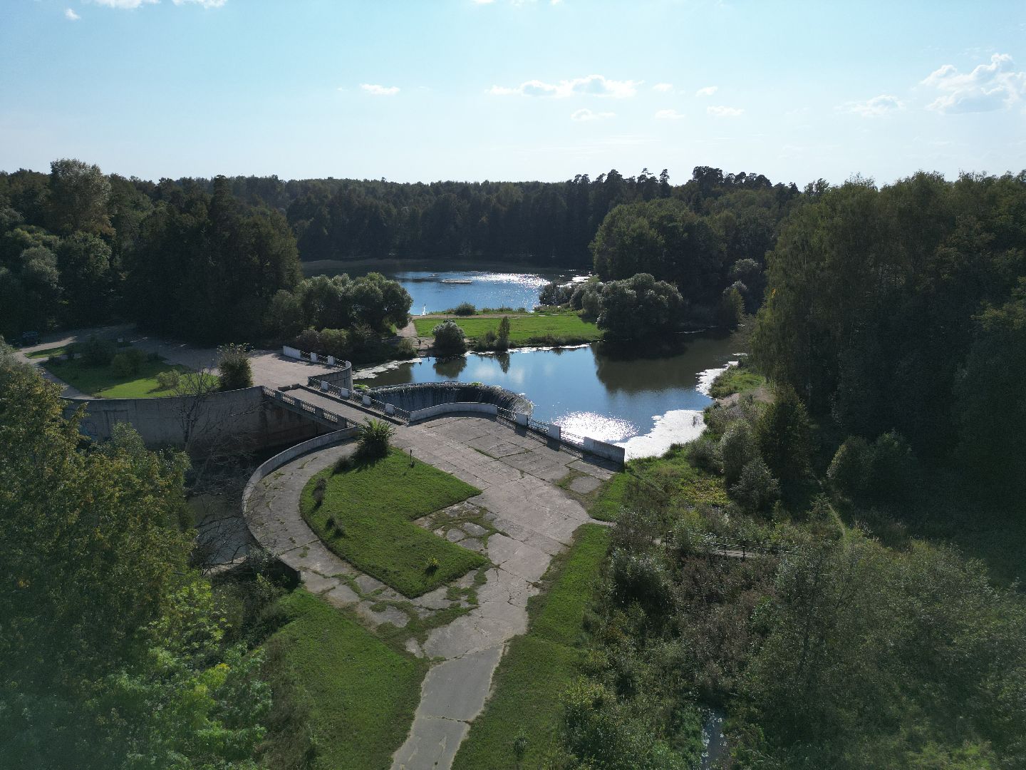 видео с коптера, история, гэс, волоколамск, ярополец,