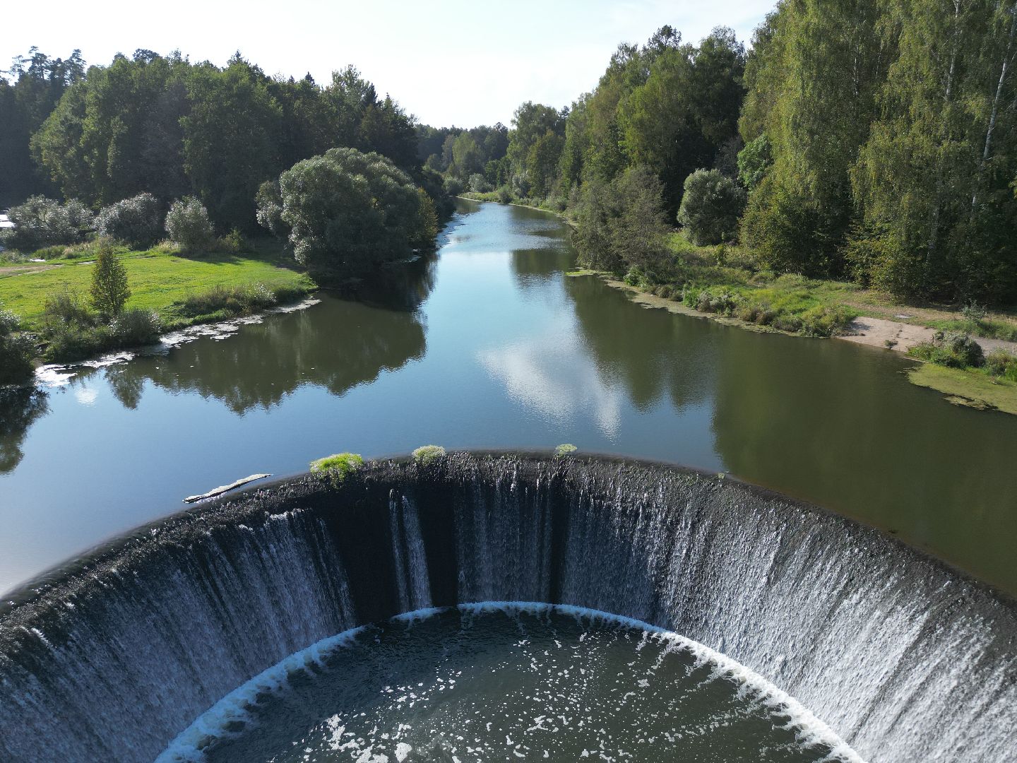 видео с коптера, история, гэс, волоколамск, ярополец,