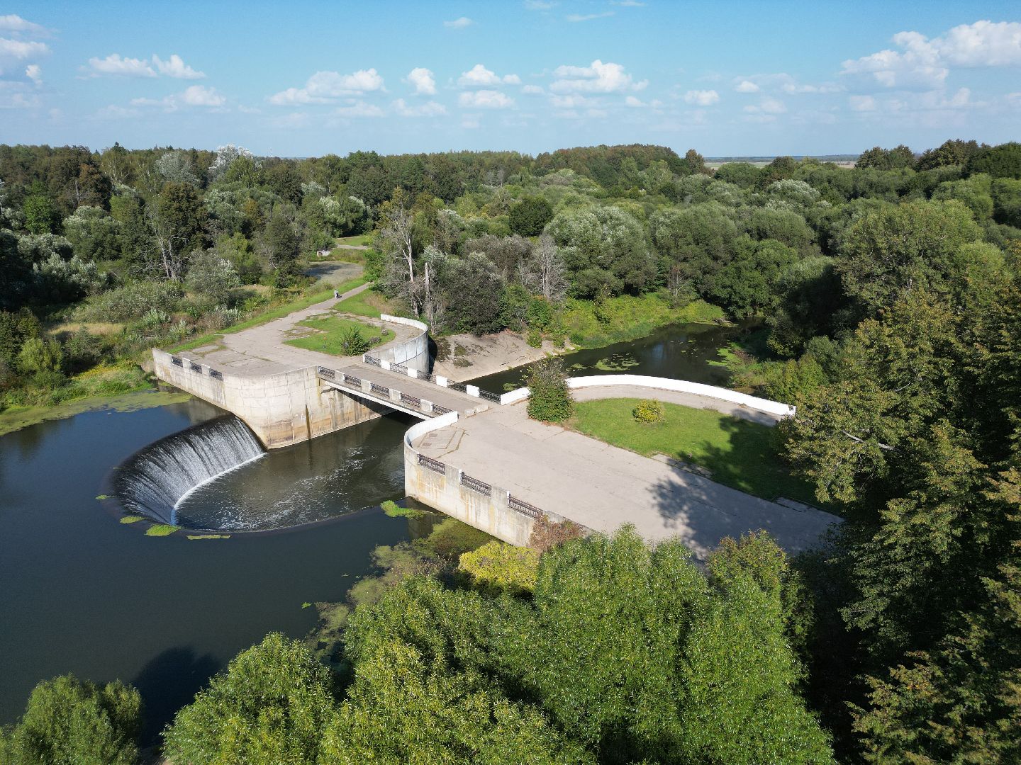 видео с коптера, история, гэс, волоколамск, ярополец,