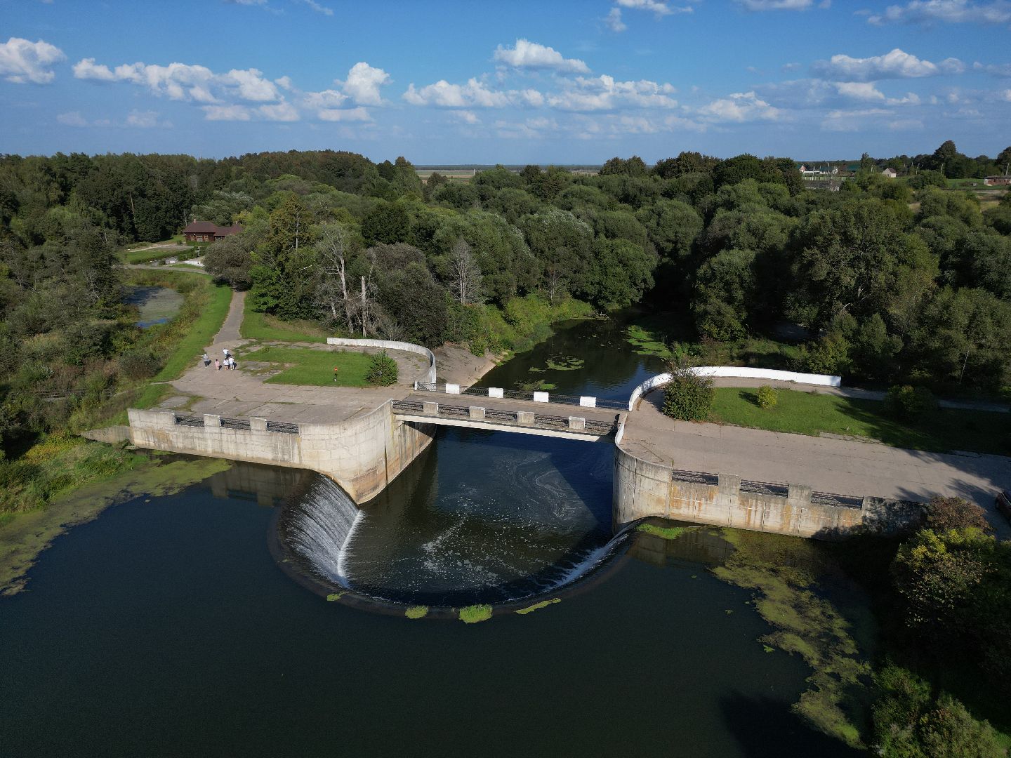 видео с коптера, история, гэс, волоколамск, ярополец,