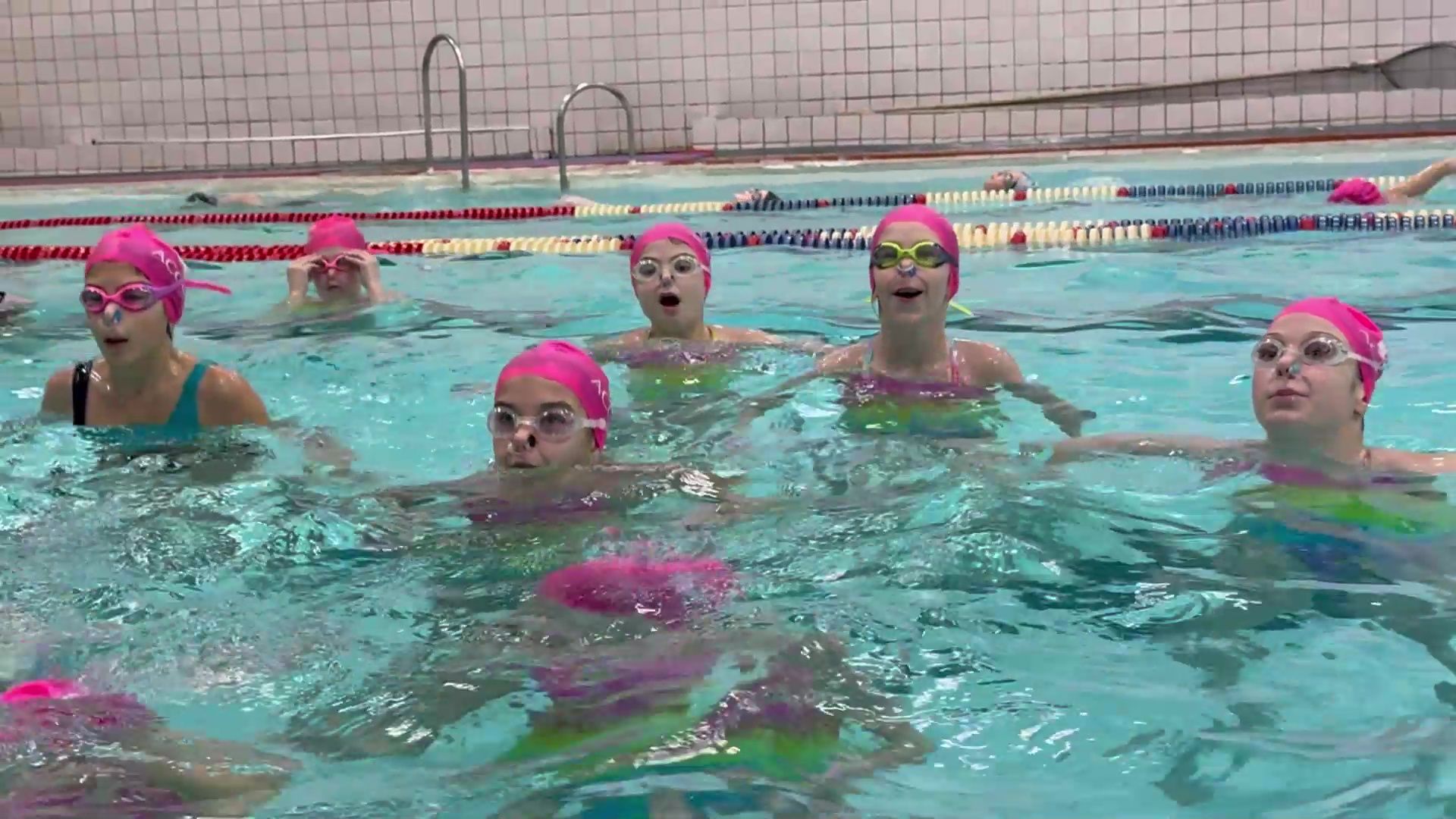 Реутов, вертикалки, спорт, плавание, победа, синхронное плавание,