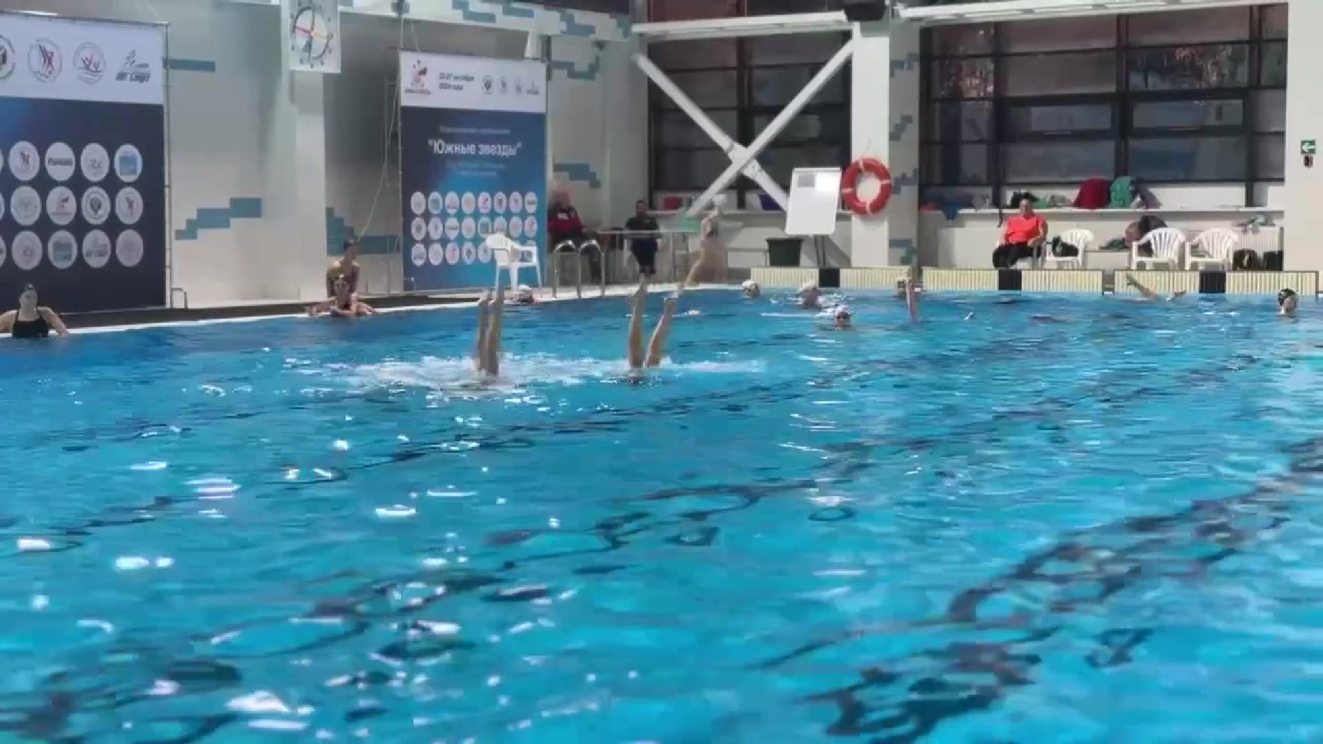 Реутов, вертикалки, спорт, плавание, победа, синхронное плавание,